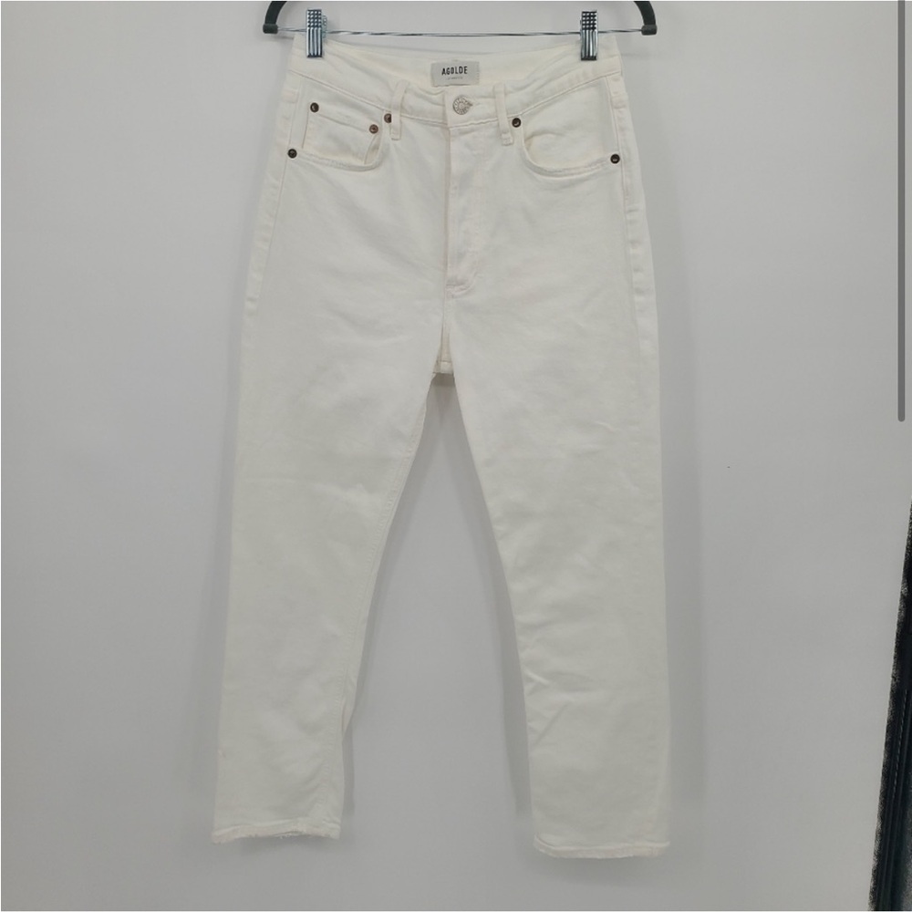 AGOLDE White Jeans